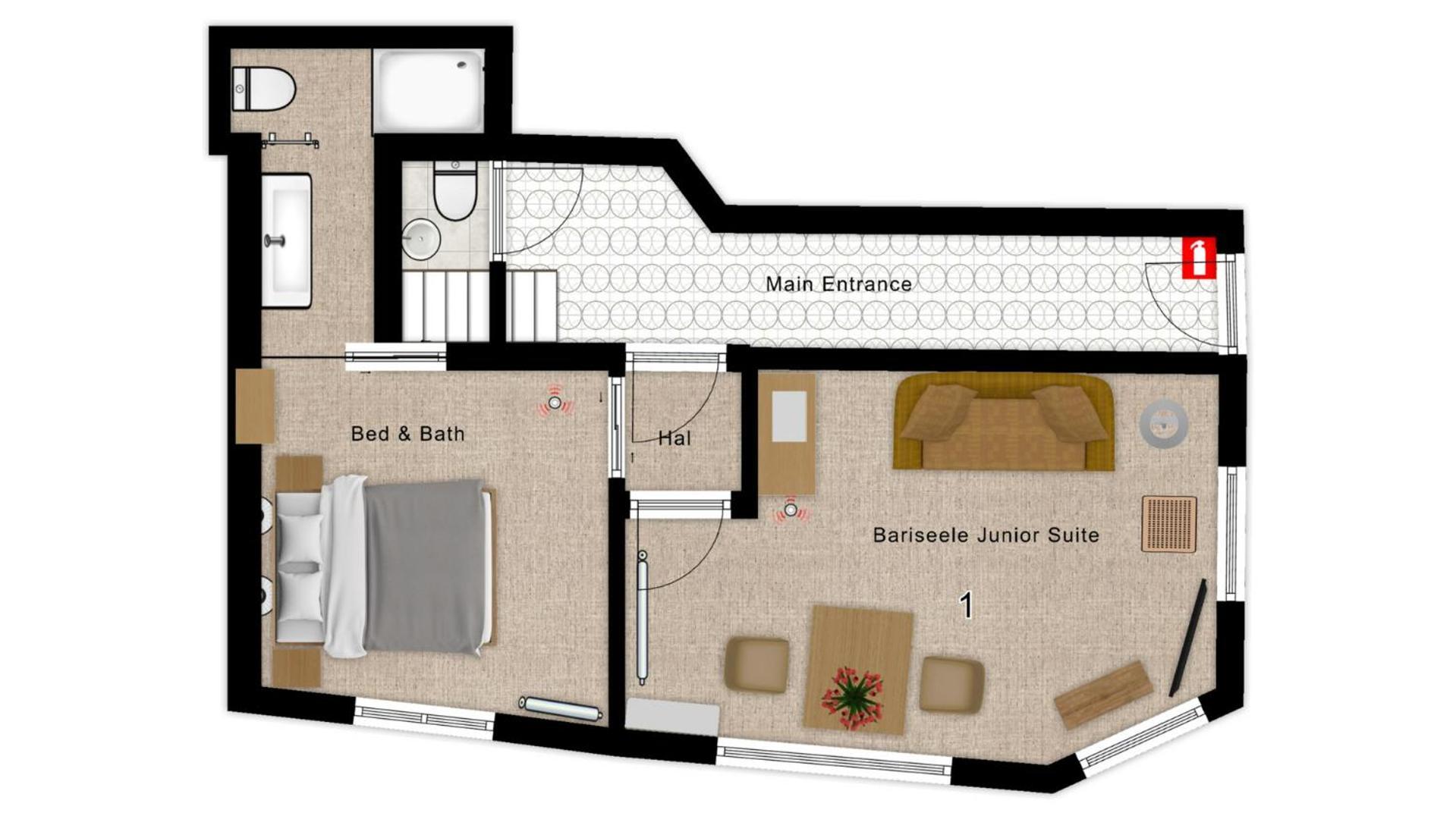Bariseele B&B (Adults Only) ブルージュ 部屋 写真